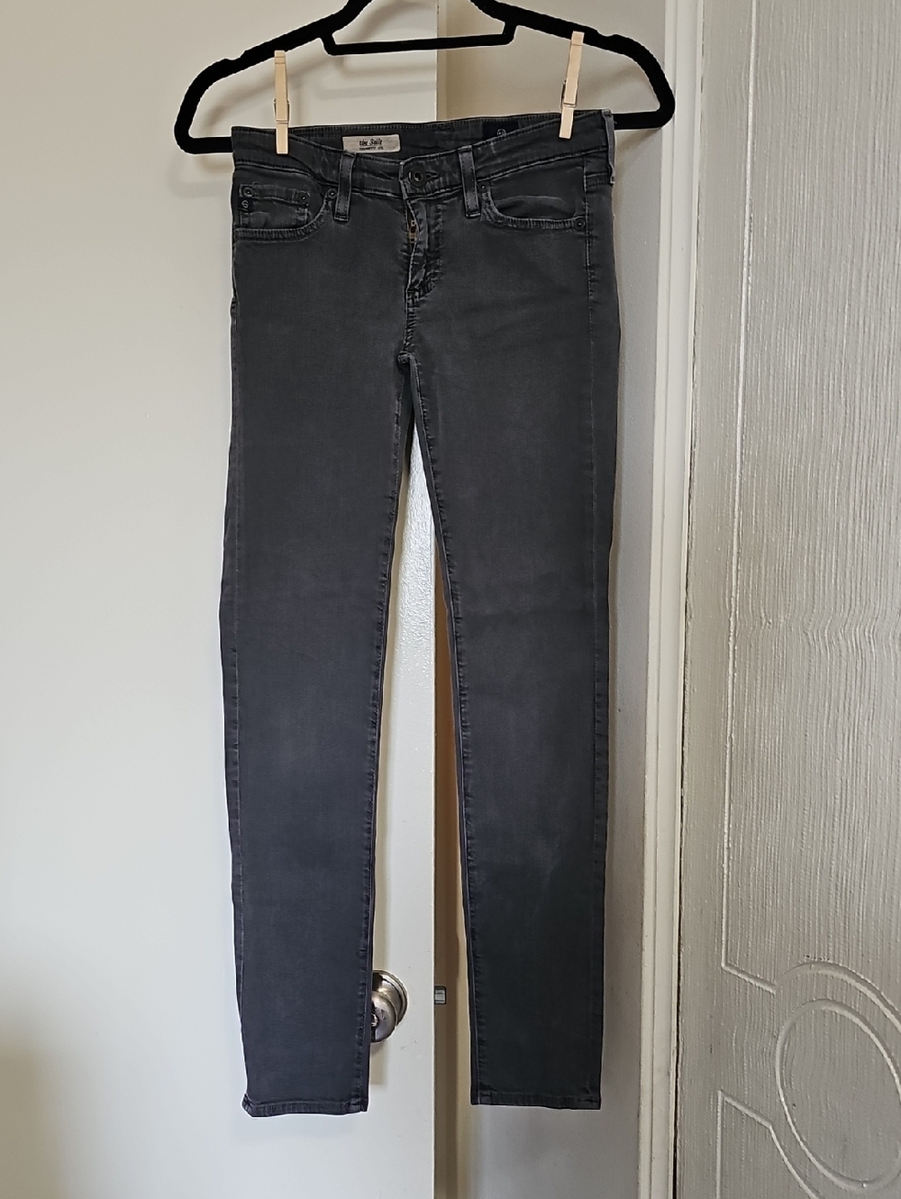 Adriano Goldschmied The Stilt Cigarette Leg Skinny Jeans Gray Size 25R